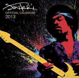 Jimi Hendrix - Kalender 2013