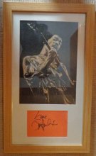 Original Jimi Hendrix Autogramm mit Bild