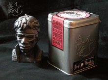 Jimi Hendrix sculpture/candles