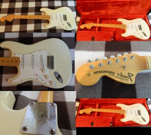 1997 Fender Jimi Hendrix Tribute Stratocaster