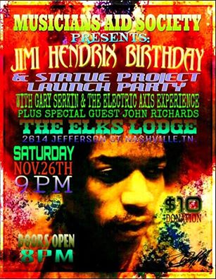 JIMI HENDRIX BIRTHDAY PARTIES
