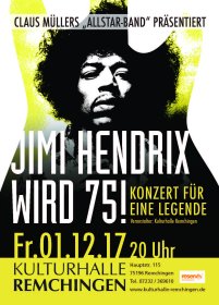 Jimi Hendrix wird 75 