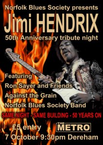imi Hendrix Experience played at the Wellington Club