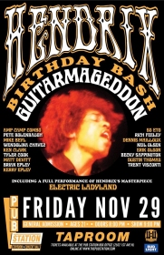 Hendrix Birthday Bash Guitarmageddon