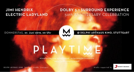 PLAYTIME Music Album Sessions im Delphi Arthaus Kino