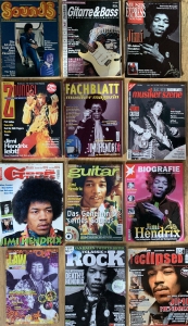 JIMI HENDRIX Magazine zum Verkauf