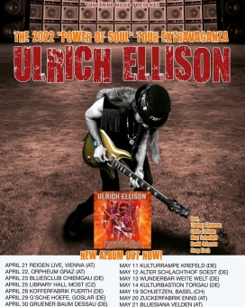 ULRICH ELLISON Tour Dates