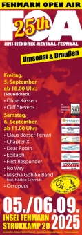 Fehmarn Festival 2025 Plakat