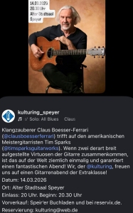 Claus Bösser-Ferrari plays JIMI HENDRIX