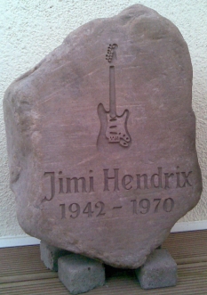 Eckhards Jimi Memorial Stone