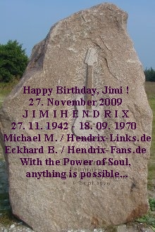 Jimi Birthday 2009