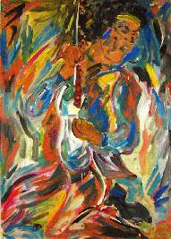 Jimi Painting by Paul Zandwijk
